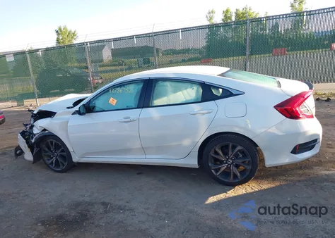 2021 Honda Civic Sport from USA, damaged, VIN 2HGFC2F8XMH509669